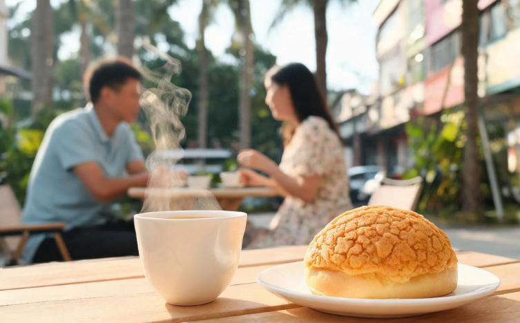 茶具与桌面细节